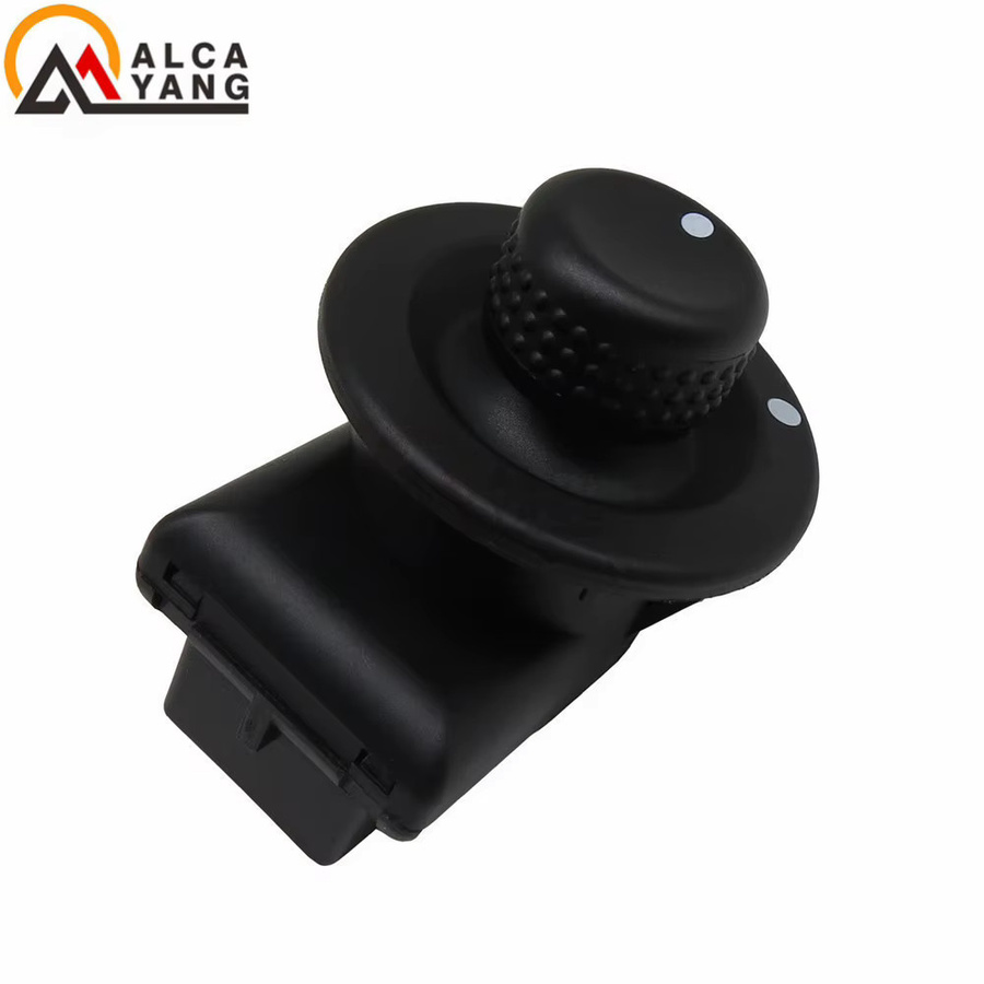 Malcayang Externer Schalter zur Außenspiegel-Einstellung für Renault Megane Clio Master Kangoo Twingo, Schwarz, 8200214919 - Bild 2