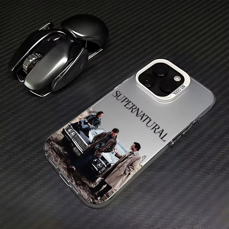 Handyhülle HOT TV Supernatural für Xiaomi Redmi Note 8 9 10 11 12 13 14 15 Pro Plus 4G 5G in Multicolour mit matter Rückseite und Sturmschutz - Bild 3