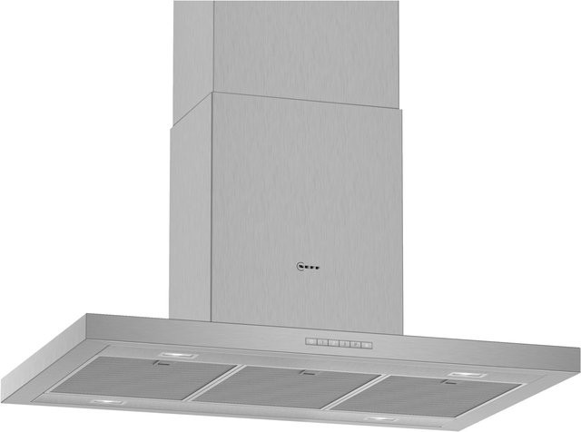 Neff Dunstabzugshaube Inselhaube I95BBE2N0 in Silber aus Edelstahl und Metall, Breite: 72 cm, Tiefe: 60 cm, Höhe: 89,8 cm - Bild 1