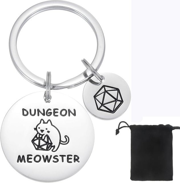 RUIYI Schlüsselanhänger Dungeons And Dragons, Unisex - Bild 1
