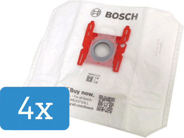 Bosch BBZ41FGALL G All Staubsaugerbeutel in Weiß (4 Stück) - Bild 1