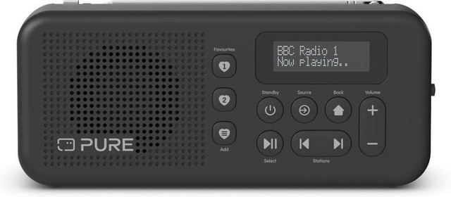 Elan Move DAB+ Taschenradio in Schwarz - Bild 1
