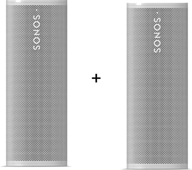 Sonos Stereo Set mit 2x Roam SL Streaming-Lautsprechern in Weiß mit Wi-Fi und Bluetooth - Bild 2