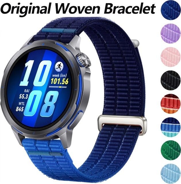 Huawei Uhrenarmband Nylon, blue, Unisex - Bild 1
