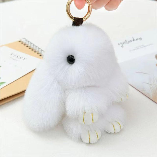 Linyi toy Schlüsselanhänger, Mini-Kaninchen, Plüsch, Kinder - Bild 1