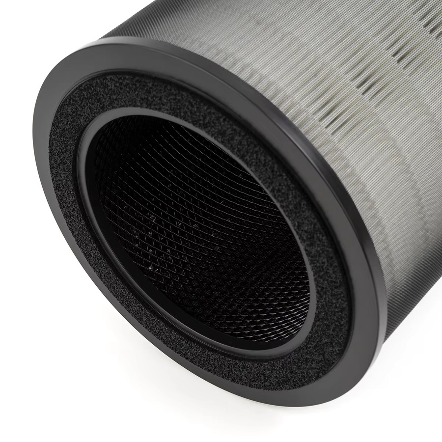 3-in-1 HEPA-Filter H13 für Philips 900-Serie Luftreiniger AC0950/10 und AC0951/13, B/T/H: 17,5 x 18,5 x 17,5 cm - Bild 3