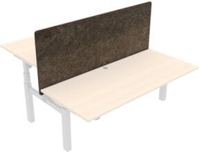 STIER Trennwand für Team-Schreibtisch 501-88 in Grau, B/T/H: 180 x 80 x 80 cm - Bild 1