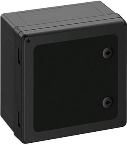 Spelsberg GEOS-S 3030-18-o/sw Schaltschrank aus Polycarbonat in Schwarz, B/T/H: 30,0 x 30,0 x 18,0 cm - Bild 1