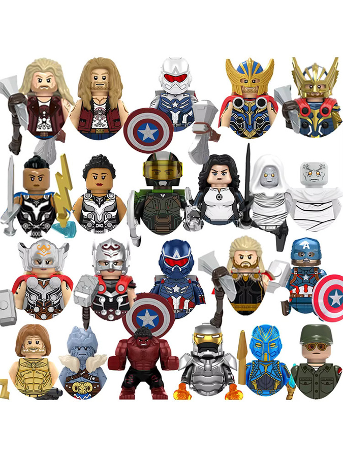 Hot Toys Thor Captain America Mini-Actionfiguren - Bild 3