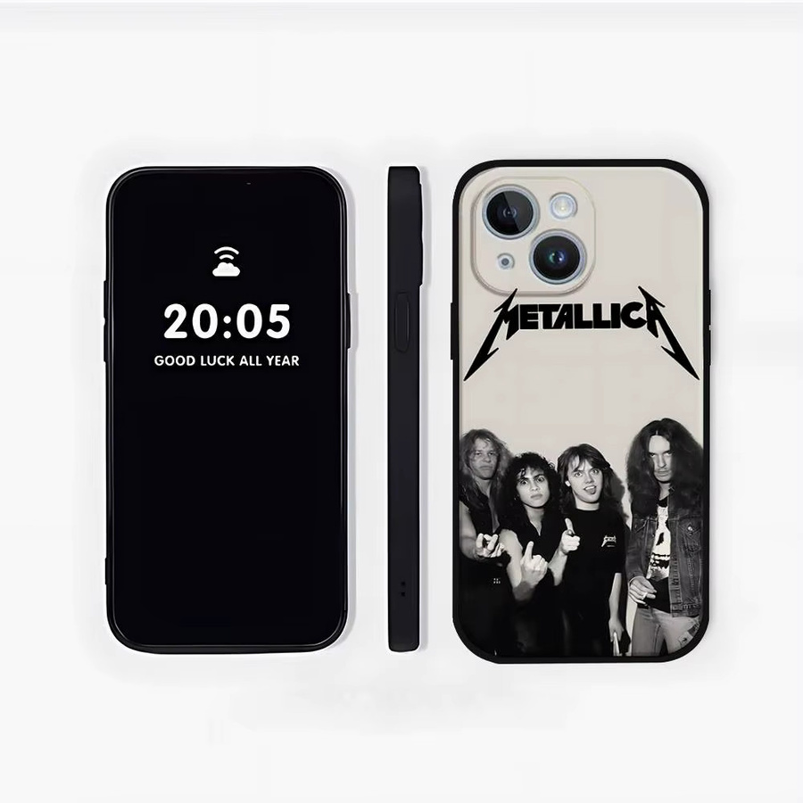 Mesuca Handyhülle Metallica H-Metallica-W für iPhone 11 bis iPhone 17 Pro Max Schwarz - Bild 2