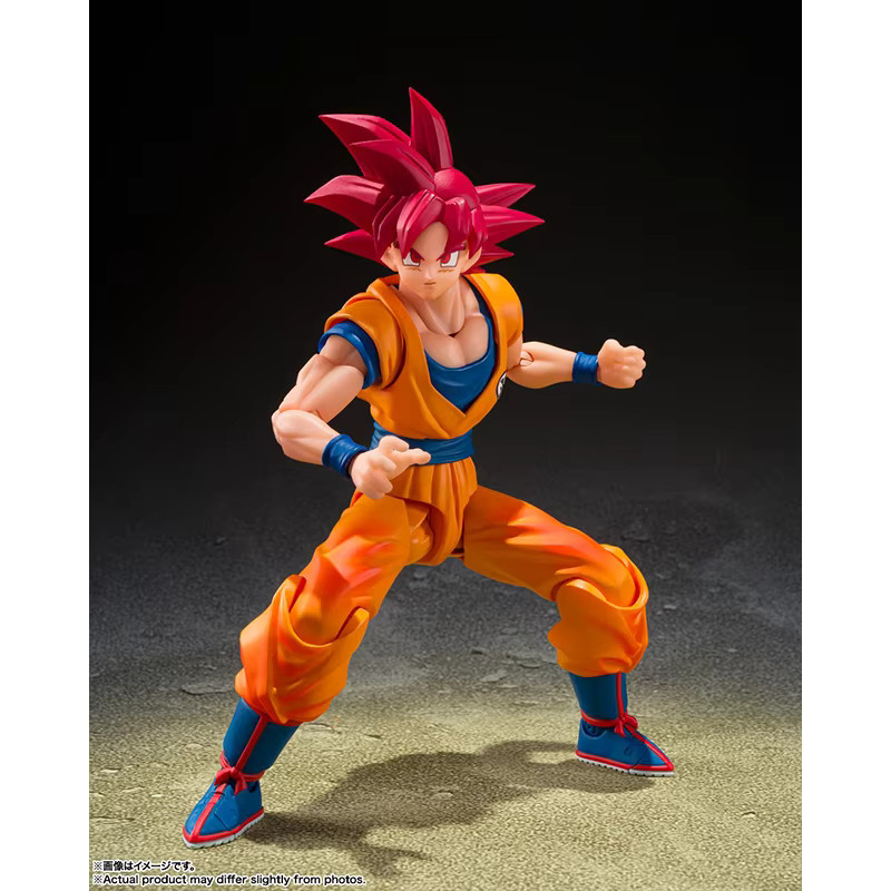 Bandai Dragon Ball Super Saiyan God Son Goku God Aura Figur, Actionmodellfiguren, Einzelfigur - Bild 2