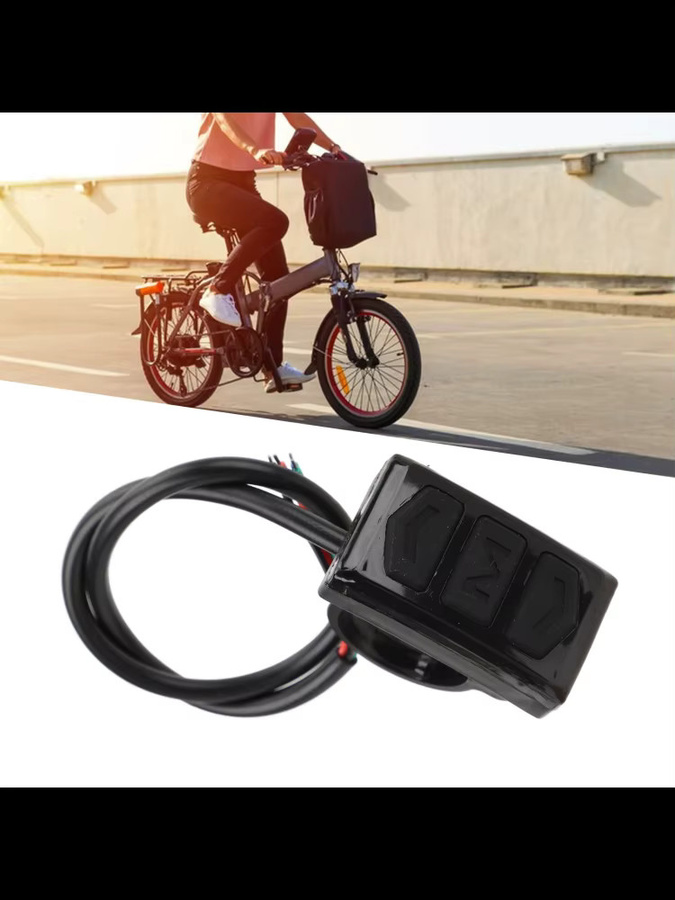 Hilitand Elektrisches Fahrrad-Display in Schwarz mit rutschfester Lenkersteuerungstaste und empfindlicher Reaktion - Bild 7