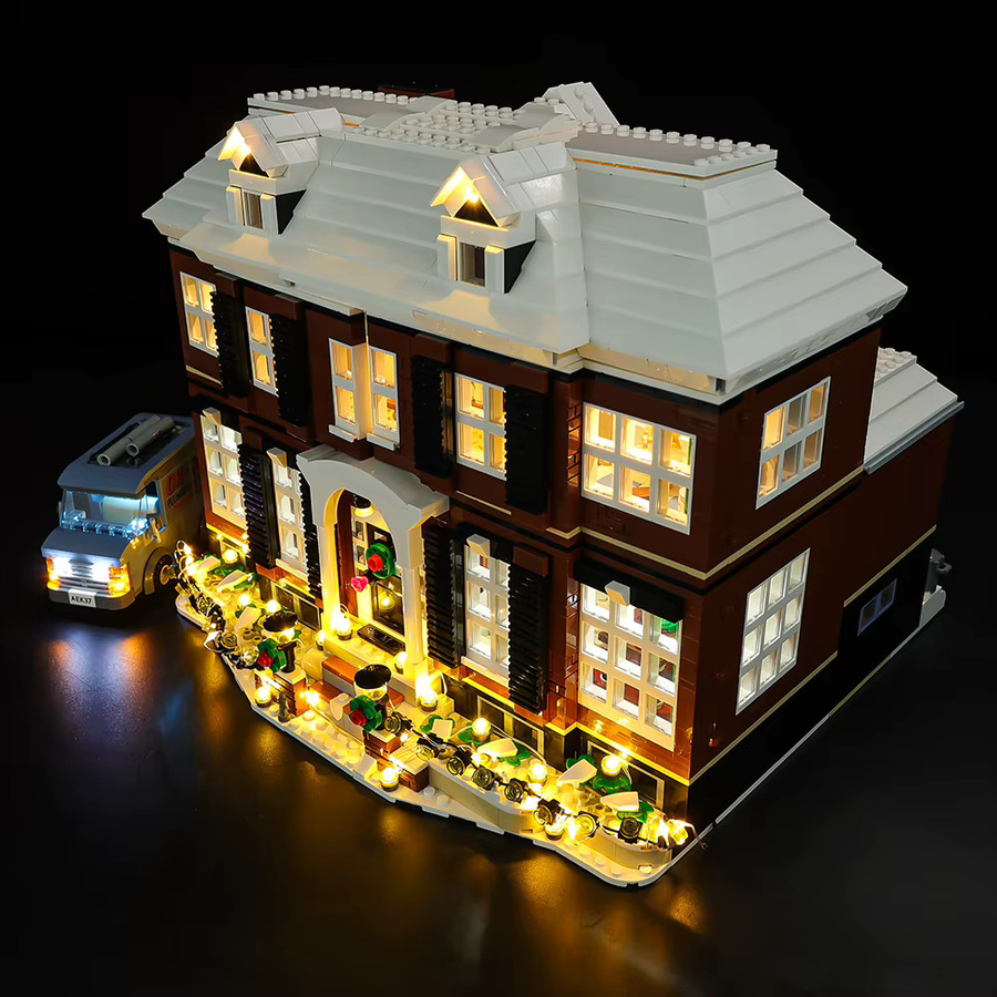 Kyglaring LED-Lichtset in Warmweiß für LEGO Ideas Home Alone 21330, dekorative Lampe aus Kunststoff - Bild 2