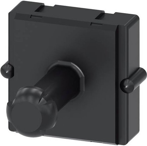 Siemens Toleranzausgleich 3RV29262Q für Türkupplungsdrehantrieb unter erschwerten Bedingungen S00-S3 in Schwarz - Bild 1