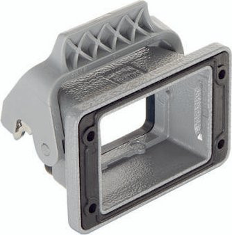 HARTING Anbaugehäuse 09 30 006 0392 in Grau aus Aluminium - Bild 1