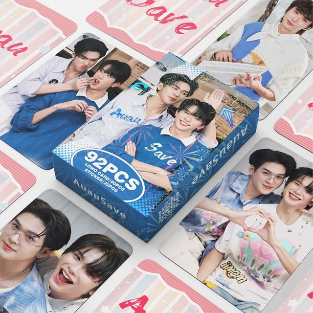 AuauSave Thai Star CP Lomo-Karten Set, 60 Stück, mit 32 Bonus-Aufklebern - Bild 1