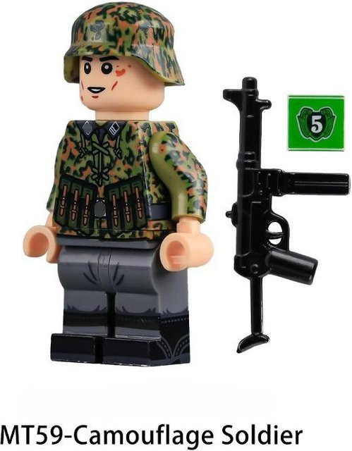 ZMM TOYS WK2 Militär Armee Soldaten Figuren Bausteine, ab 7 Jahren - Bild 1