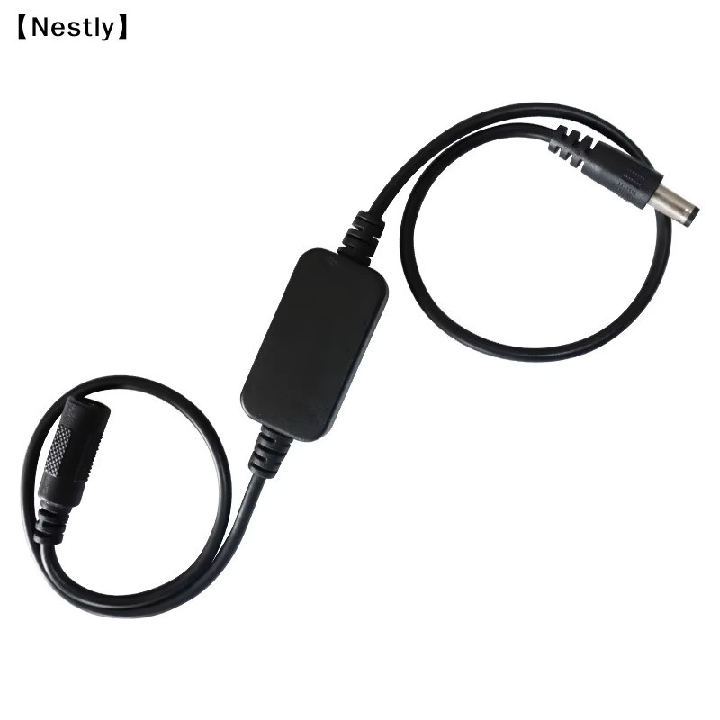 Automatisches Netzteilungs- und Reset-Modul für DC 5V-15V Router und WLAN-Router mit Zeitsteuerung in Schwarz - Bild 3