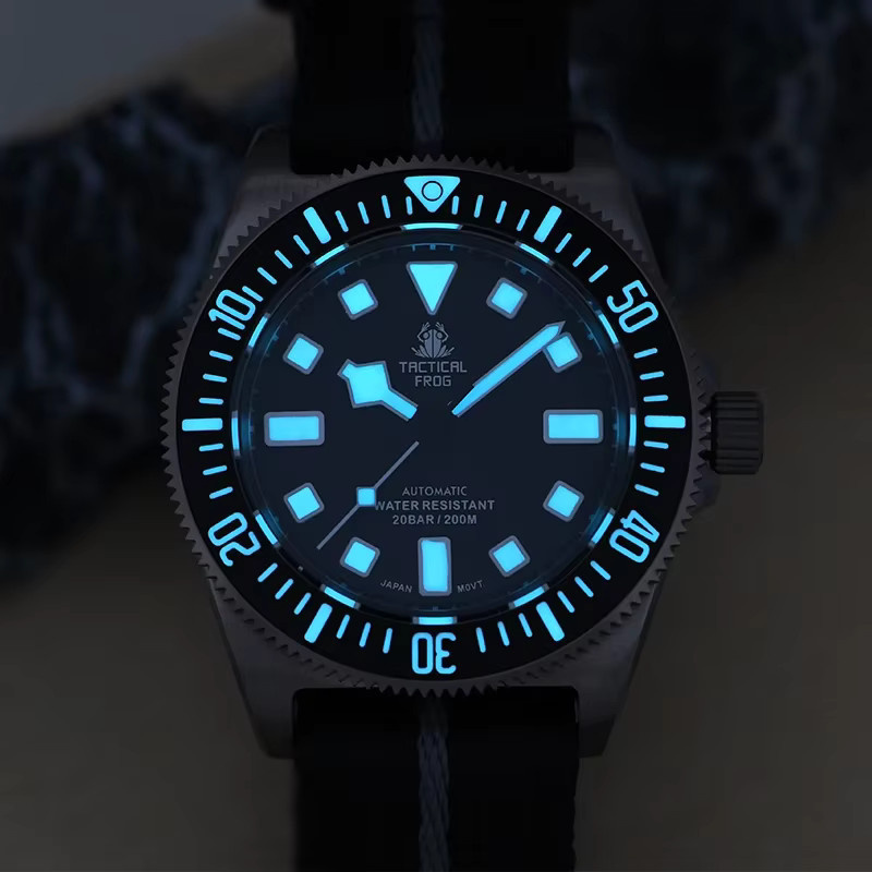 Tactical Frog Armbanduhr, Automatik, Titan, 42 mm, Herren - Bild 3