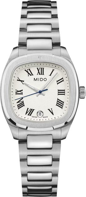 Mido Damenuhr Multifort TV, Quarz, Edelstahl, 28 mm, Silber - Bild 1
