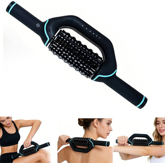vilnason Elektrische Massagerolle, Schwarz, Unisex - Bild 1