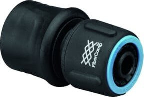 Fiskars Schlauchanschluss Quick Coupling FiberComp 1/2-5/8 Zoll Schwarz - Bild 1