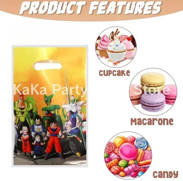 Bandai Dragon Ball Geschenktüte, Geburtstagsparty-Dekoration, Anime-Souvenirs - Bild 1