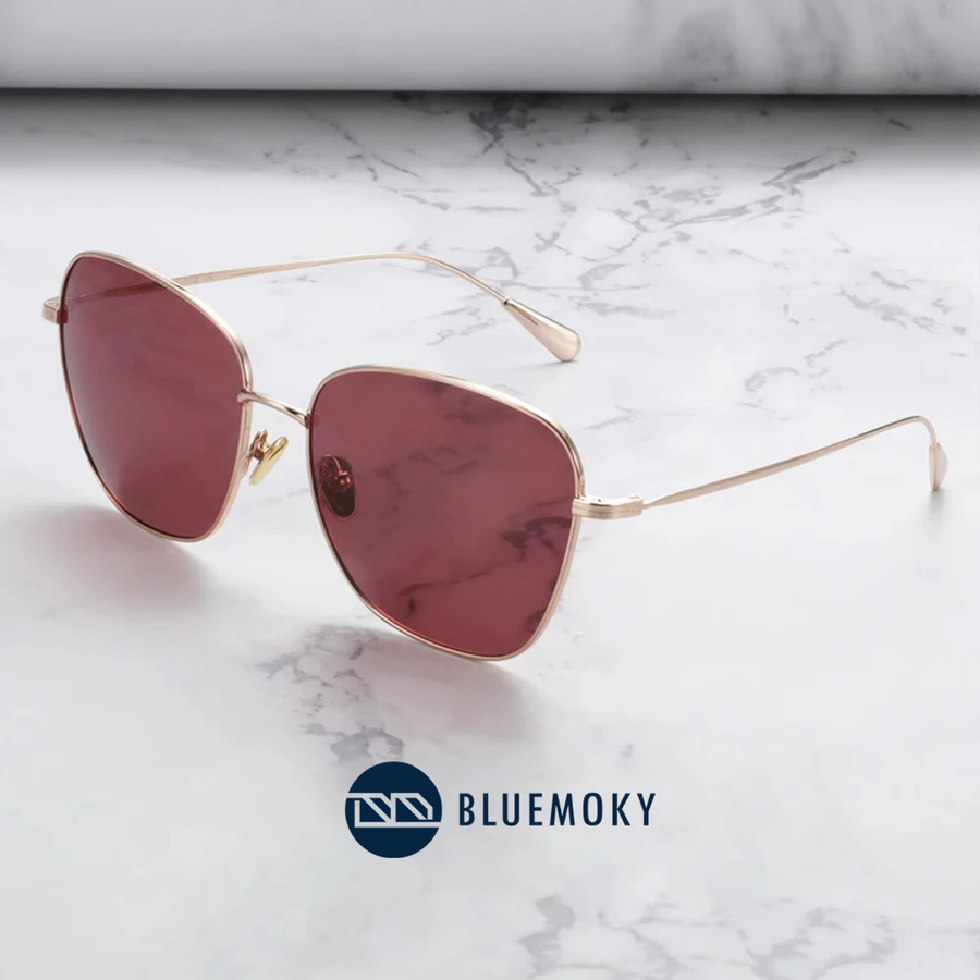 BLUEMOKY Sonnenbrille Cat Eye, Metall, Vollrand, Damen - Bild 2