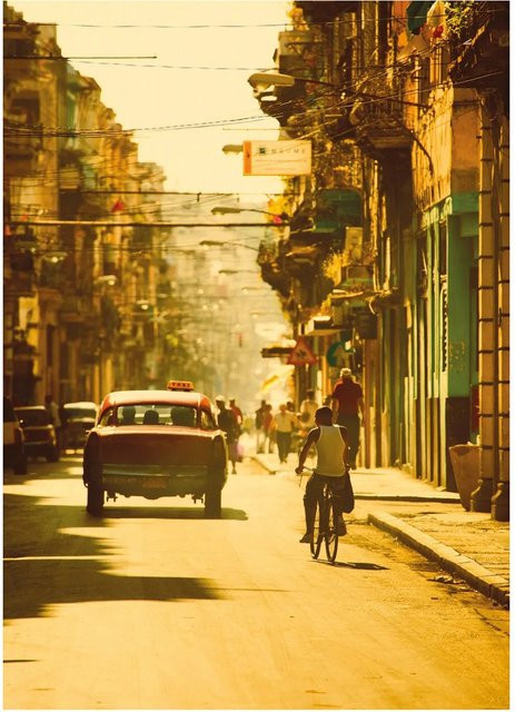 Komar Wandbild Cuba Streets, Multicolor, B: 30 cm, H: 40 cm - Bild 1