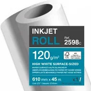 Clairefontaine Inkjetplotterpapier Light Coated in Weiß, 120 g/m² mit Satin-Finish und FSC-Zertifizierung - Bild 1