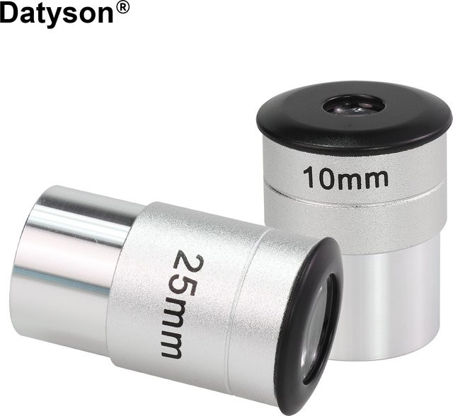 Datyson Okulare Set 25 mm und 10 mm FMC in Silber für astronomische Teleskope - Bild 1