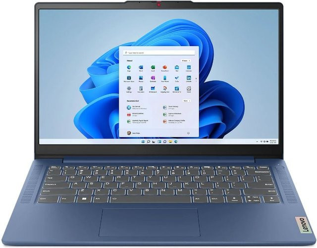 Lenovo IdeaPad Slim 5 14AKP10 14 OLED Notebook in Blau mit AMD Ryzen AI 5, 16GB RAM, 512GB SSD und Windows 11 - Bild 1