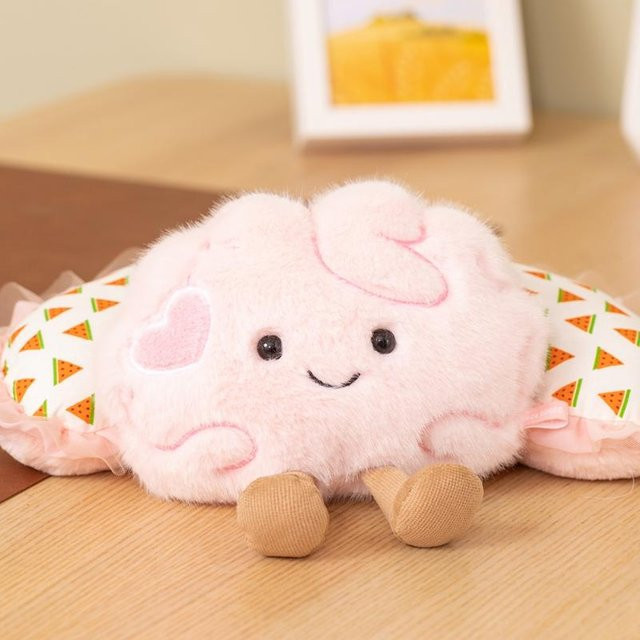 Yiran toy Rosa Herz Plüschtier, Stoffpuppe, ab 14 Jahren - Bild 1