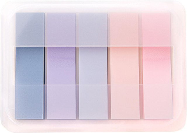 Seitenmacher Index Haftnotizen mit 100 Blatt in 5 Farben und Weiß - Bild 1