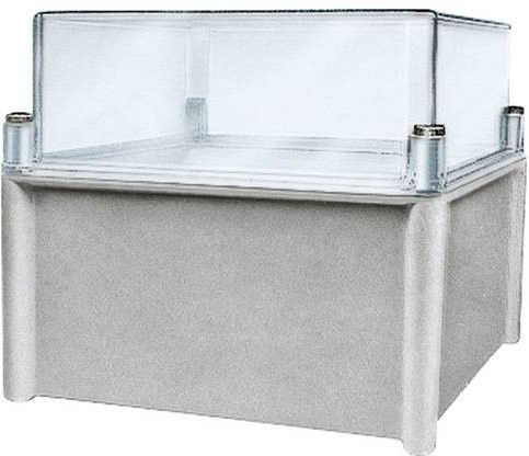 Schneider Electric Universal-Gehäuse aus Kunststoff in Grau und Transparent zur Wandmontage - Bild 1