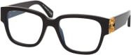 Off-White OPTICAL OERJ047 Brille, Vollrand, quadratisch, Kunststoff, black, Unisex - Bild 1