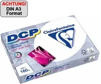 Clairefontaine Farblaserpapier DIN A3, 160 g/m², weiß und mehrfarbig, 250 Blatt pro Packung - Bild 1