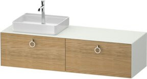 Duravit Waschtischunterschrank White Tulip in Weiß, Breite: 160 cm, Tiefe: 55 cm, Höhe: 55 cm - Bild 1