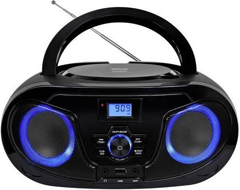 Silva Schneider MPC 25.7 BT CD-Radio mit Bluetooth und USB in Schwarz - Bild 1