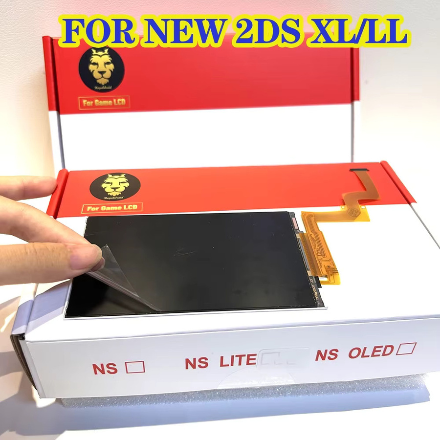 MBCHIPSTAR LCD Bildschirm Ersatz für Neue 2DS XL LL Konsole in Schwarz - Bild 3