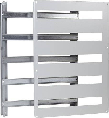 Schneider Electric NSYDLCR48 Modularer Rahmen DLCR Typ für PanelSeT WM aus Stahl, Grau, 48 Module, H: 500 mm, B: 400 mm - Bild 1