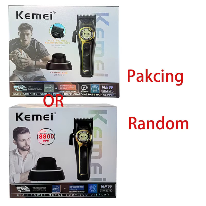 Kemei KM-2373 Haarschneidemaschine, Schwarz, Herren - Bild 6
