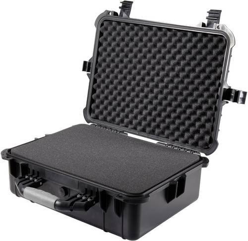 TOOLCRAFT IP67 Outdoor-Koffer wasserdicht, Schwarz, B: 41,0 cm, T: 50,0 cm, H: 19,0 cm - Bild 1