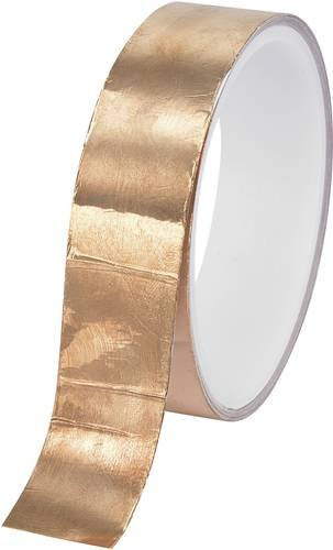 TRU Components Kupferklebeband CFT25 in Kupfer, Breite: 25 mm, Länge: 20 m - Bild 1