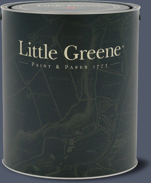 Little Greene Intelligent Floor Paint Juniper Ash 115, wasserbasierte Bodenfarbe in Blau-Grün, satin-matt, 2,5 l - Bild 1