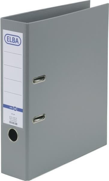 ELBA Ordner Rado Star DIN A4 in Grau mit 80 mm Rückenbreite und Sichttasche - Bild 1