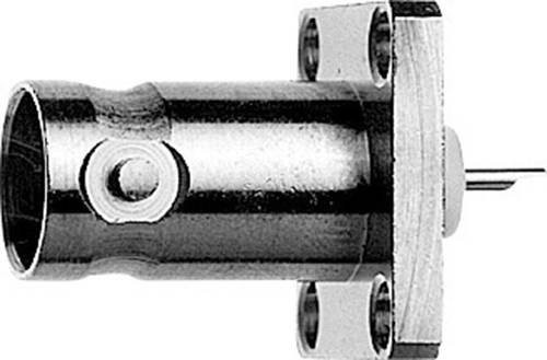 Telegärtner BNC-Steckverbinder Flanschbuchse 50 Ohm in Silber - Bild 1