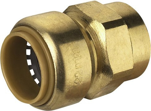 Cornat Muffe aus Messing in Goldfarben mit 3/4 Zoll - Bild 1