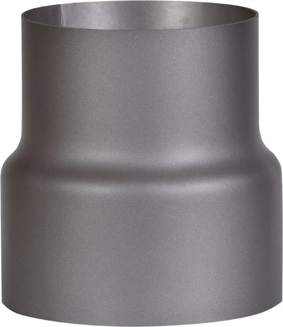 Firefix Rauchrohr Reduzierung aus Stahl Dunkelgrau 150 auf 130 mm - Bild 1