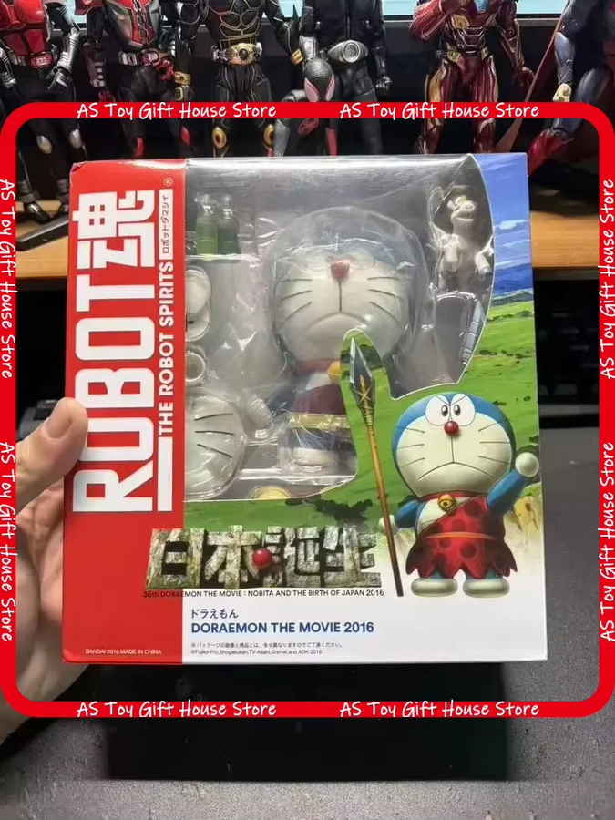 Bandai Doraemon Roboter-Katze, Anime-Figur, PVC-Statue - Bild 3